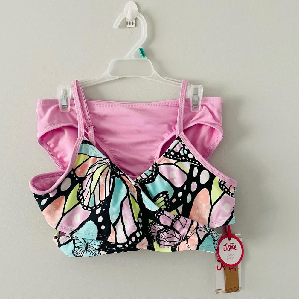 Justice Girl’s 2pc Swimsuit size12/14